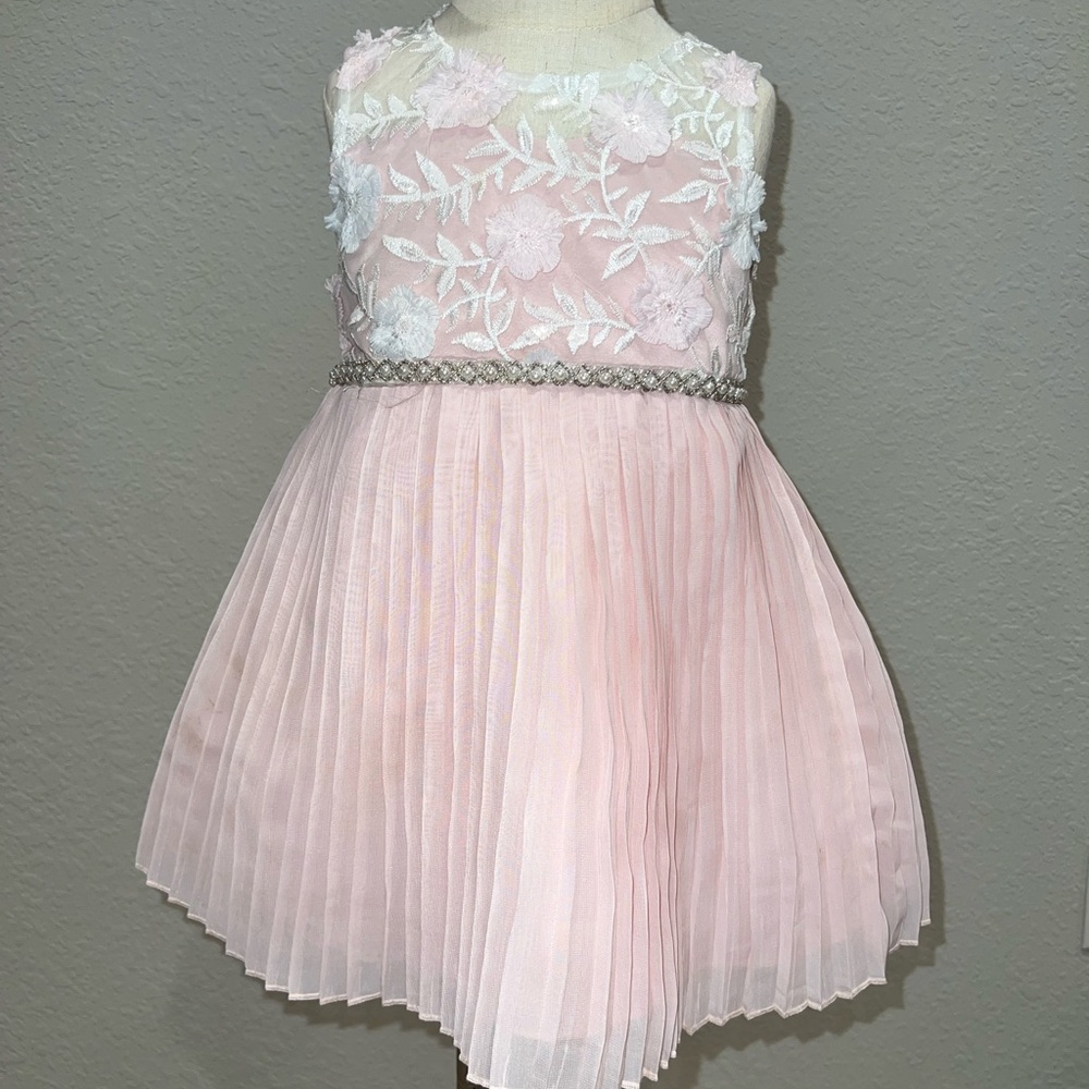 Rare Editions - Elegant Pink Kids Dress